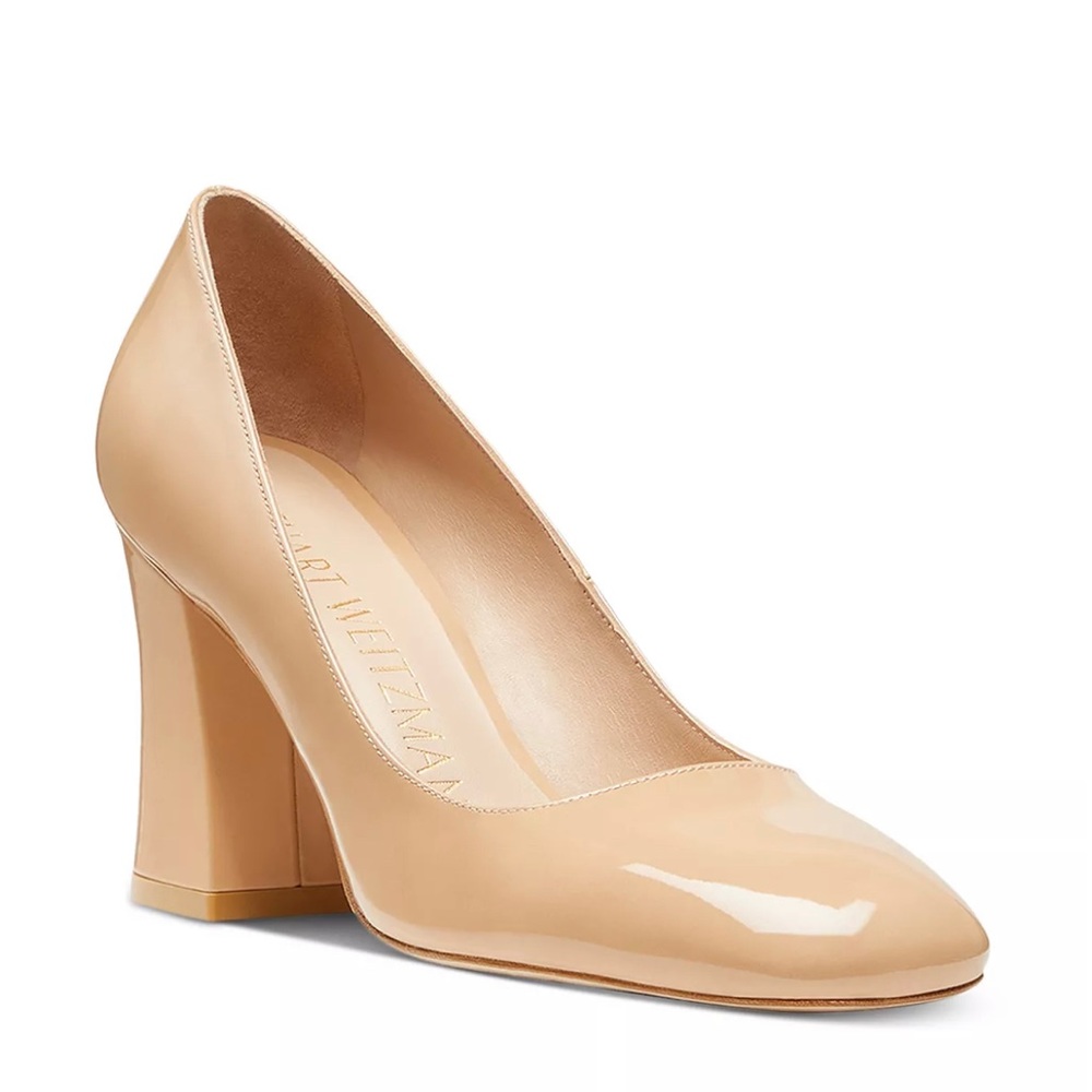 Stuart Weitzman Block High Heel Pumps
